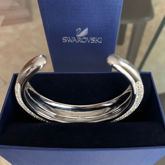 SWAROVSKI Pebble Cuff Crystal Bracelet - Picture 10 of 14